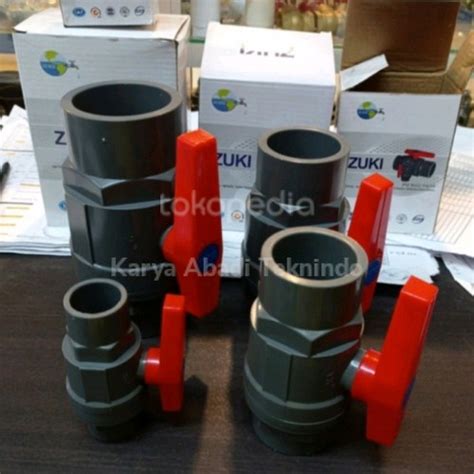 Jual Stop kran ball Valve Pvc 11/2" inch / kran air - Jakarta Barat ...