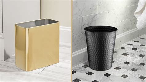 Best bathroom trash cans for style and practicality | Real Homes