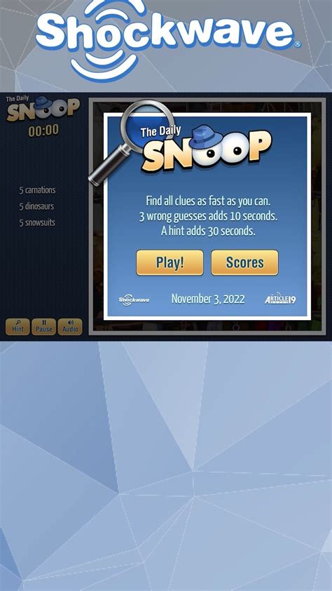 Shockwave Games Daily Jigsaw