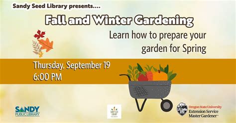 Fall and Winter Gardening, 38980 Proctor Blvd, Sandy, OR 97055-8040 ...