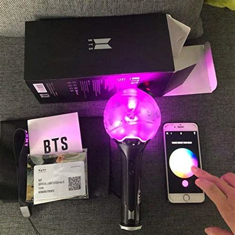 SSPalu BTS Lightstick Ver.3 Bangtan Boys Concert Light Stick Army Bomb ...