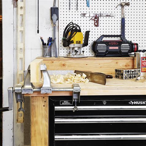 Image result for Workbench Tool Storage Ideas