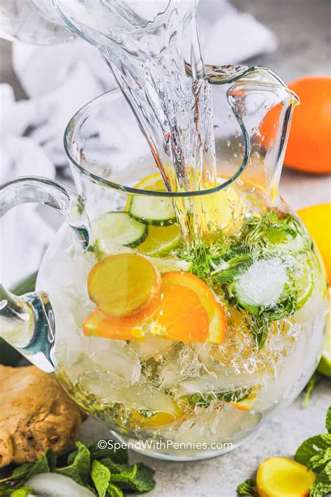 Homemade Recipes For Flavored Waters