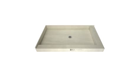 Tile Redi P3048CDR-PVC Redi Base 30" x 48" Rectangular Shower Base with ...