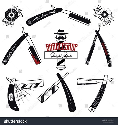 Straight Razor Tattoo Drawing