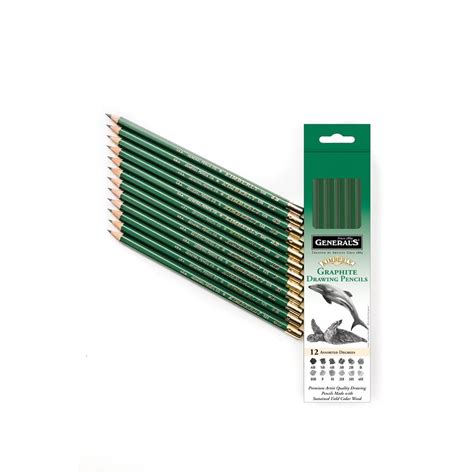 General's Kimberly Graphite Drawing Pencil 12-Piece Set