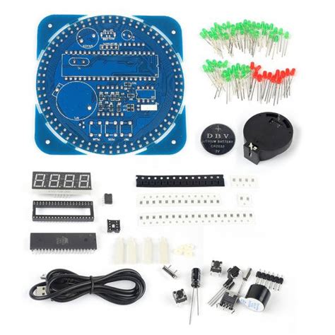 Image result for Rotating LED Clock Kit Instructions