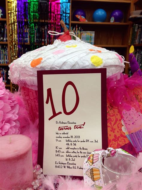 10th Birthday Party Decorations Ideas