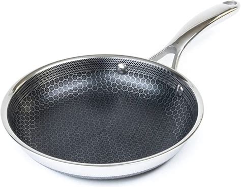HexClad 8 Inch Hybrid Stainless Steel Frying Pan, Nonstick - Walmart.com