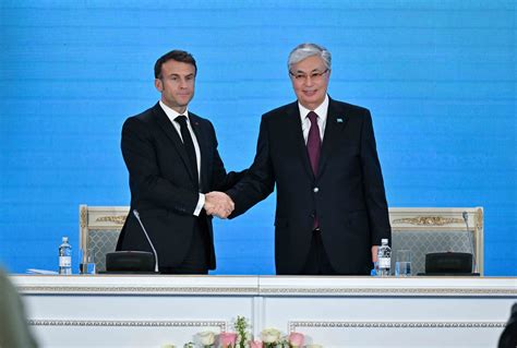 Leaders of Kazakhstan and France participated in a business forum — Official website of the ...