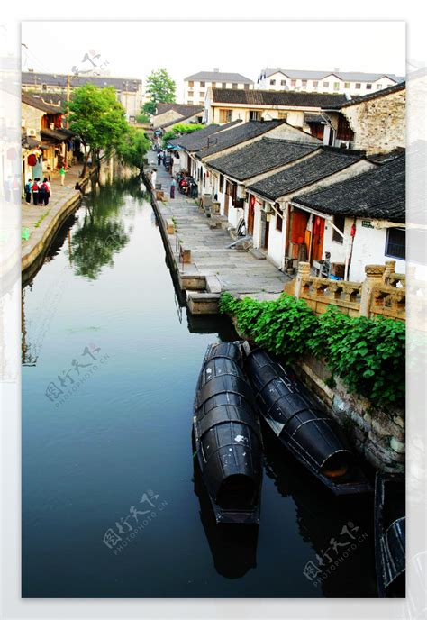 绍兴古城水道高清图片下载-正版图片500974616-摄图网