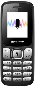 Micromax X381 (32 MB Storage, 32 MB RAM) Online at Best Price On ...