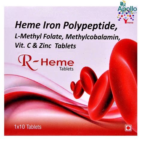 R-Heme Tablet | Uses, Side Effects, Price | Apollo Pharmacy