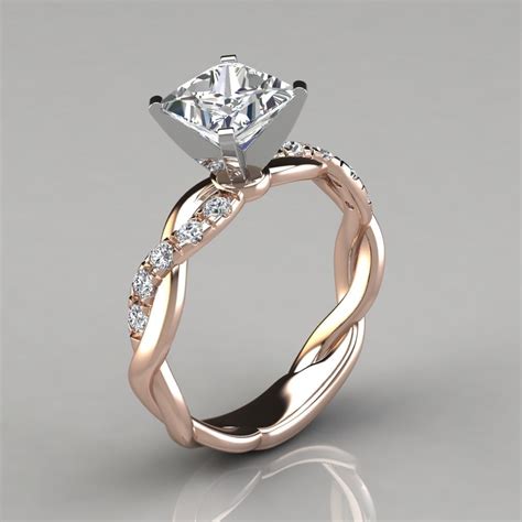 Princess Cut Engagement Rings