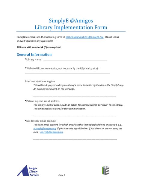 Fillable Online www.tsl.texas.govsitesdefaultSimplyE Amigos Library ...