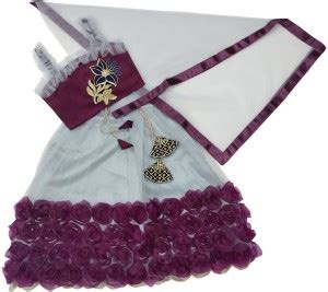 RITVA FASHION Girls Lehenga Choli Ethnic Wear Embroidered Lehenga ...