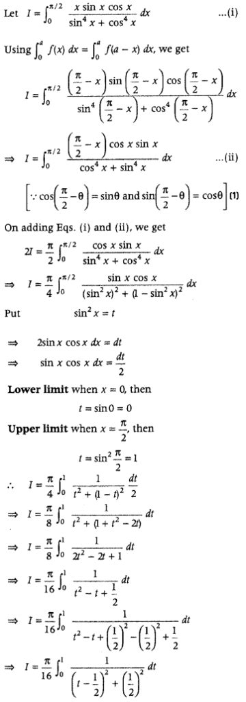 Image result for Integrals Class 12 Extra Questions