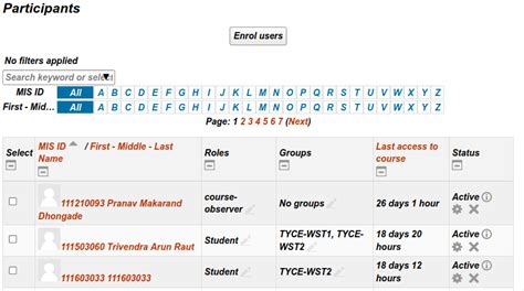 3)Locate the teacher and Go to "Roles" column of the user.