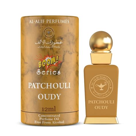 Al Alif PATCHOULI OUDY Boom Series Perfume Roll-On Attar