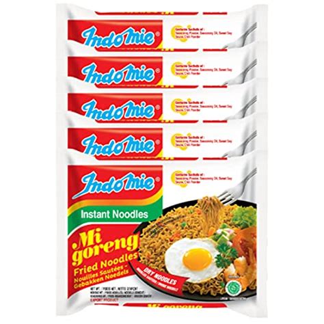 Indomie Spicy Fried Instant Noodles, 79 grams, Pack of 5 - Price History