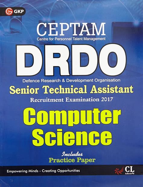 Buy DRDO (CEPTAM) Senior Technical Assistant Computer Science 2017 Book ...