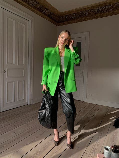 Neon Green Blazer Trend in 2021 | Street style bags, Fashion, Green ...