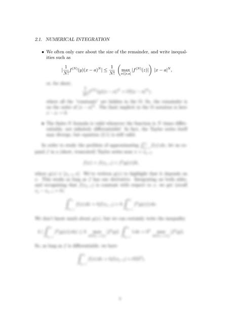 SOLUTION: Introduction to numerical analysis integrals as sums and ...