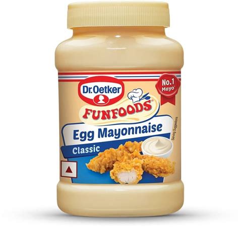 FUNFOODS Dr. Oetker Egg Mayonnaise Classic Sauce Price in India - Buy ...