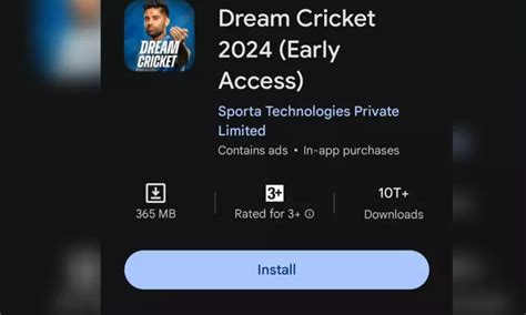 Dream11 parent launches its 1st cricket mobile game in India
