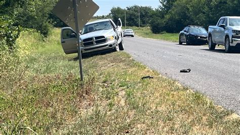 Truck and farm equipment collision causes roadway to shutdown