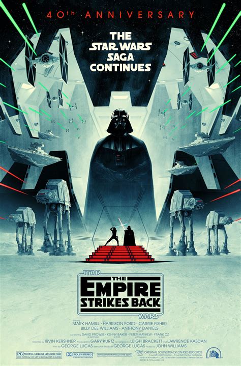 Cool Art: The Empire Strikes Back 40th Anniversary poster by Matt ...