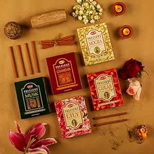 HEM Precious 5 Variant Assorted Dhoop Sticks Set | Bambooless ...