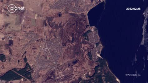 EXCLUSIVE: Satellite Images Show Flooding Near Kyiv By Ukraine To Stop ...