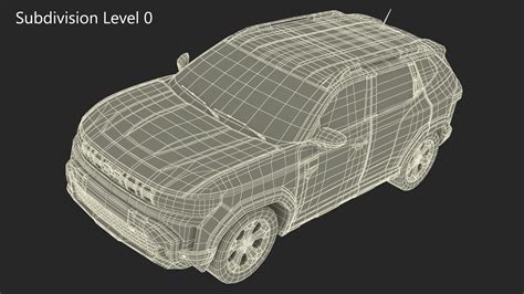 Dacia Duster 2024 Crossover Simplified Black 3D model | 3D Molier ...