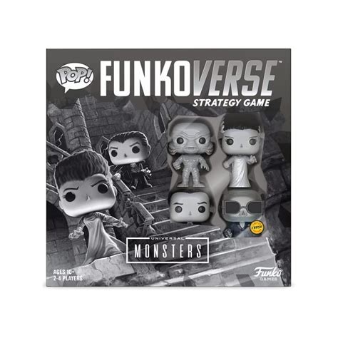 Buy Black & White Monster Figure Chase Pack Classic Universal Pop ...