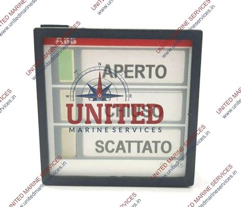 ABB SQUARE LUMINOUS INDICATOR SL-3-48 | United Marine Services