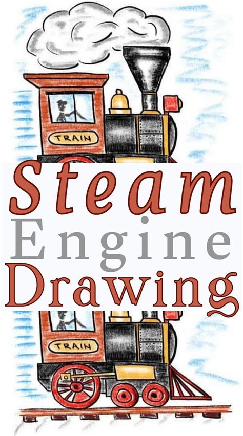 Image result for Steam Train Tutorial Drawing