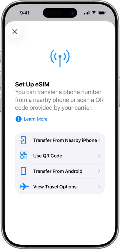 Set up eSIM on iPhone - Apple Support (IN)