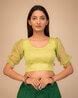 Buy Green Blouses for Women by BINDIGASM'S ADVI Online | Ajio.com
