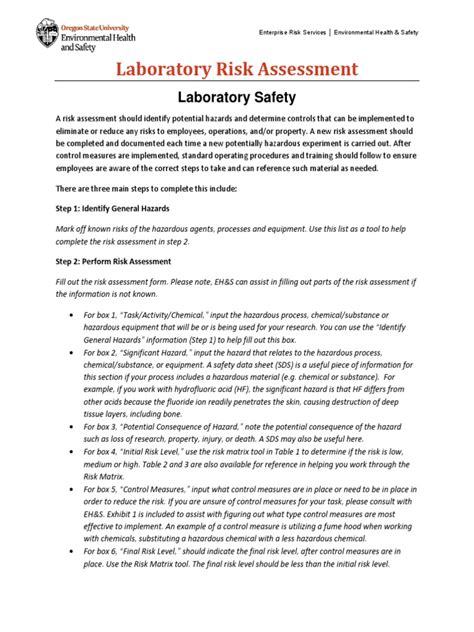 Image result for Risk Assessment Matrix Laboratorium