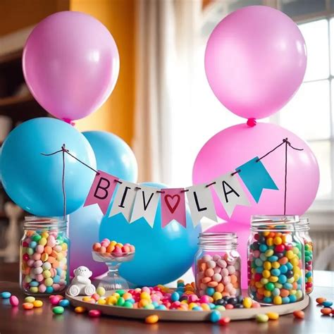Amazing Small Gender Reveal Decoration Ideas for You | Unique Gender ...
