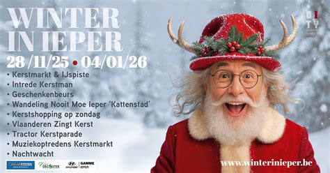 Kerstmarkt & Ijspiste 28/11/2025 - 04/01/2026, Grote Markt, 8900 Ieper ...