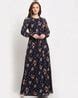 Buy Navy Blue Dresses for Women by La Zoire Online | Ajio.com