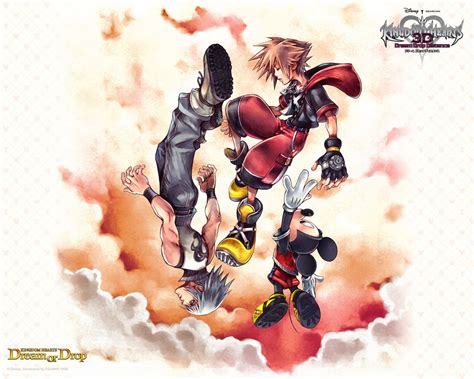 Kingdom Hearts 3D: Dream Drop Distance Wallpaper by Nomura Tetsuya ...
