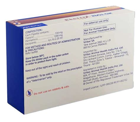 Virbac Effitix Spot-On for Small Dogs (4–10 kg) – 2 Pipettes – ShakeHands