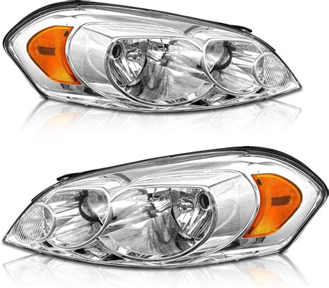 AXLAHA 2006-2016 Chevy Impala Headlights Assembly for 06-13 Chevy Impala/ 14-16 Chevy Impala ...