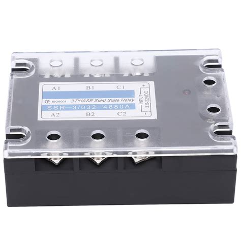 Buy Solid State Relay DC‑AC Solid State Relay 3 Phase Relay Plastic ...