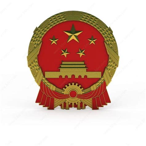 3d中国国徽模型,中国国徽3d模型下载_3D学苑