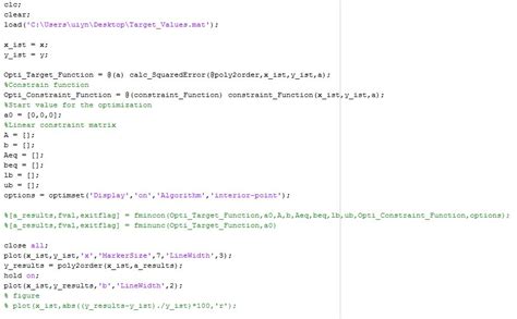Image result for Koding Fmincon MATLAB