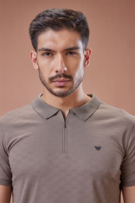 Grid Polo T-shirt – Walknit.com